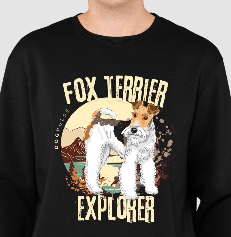 Suéter Moletom Dog Pulse Fox Terrier Explorer – Bold Spirit
