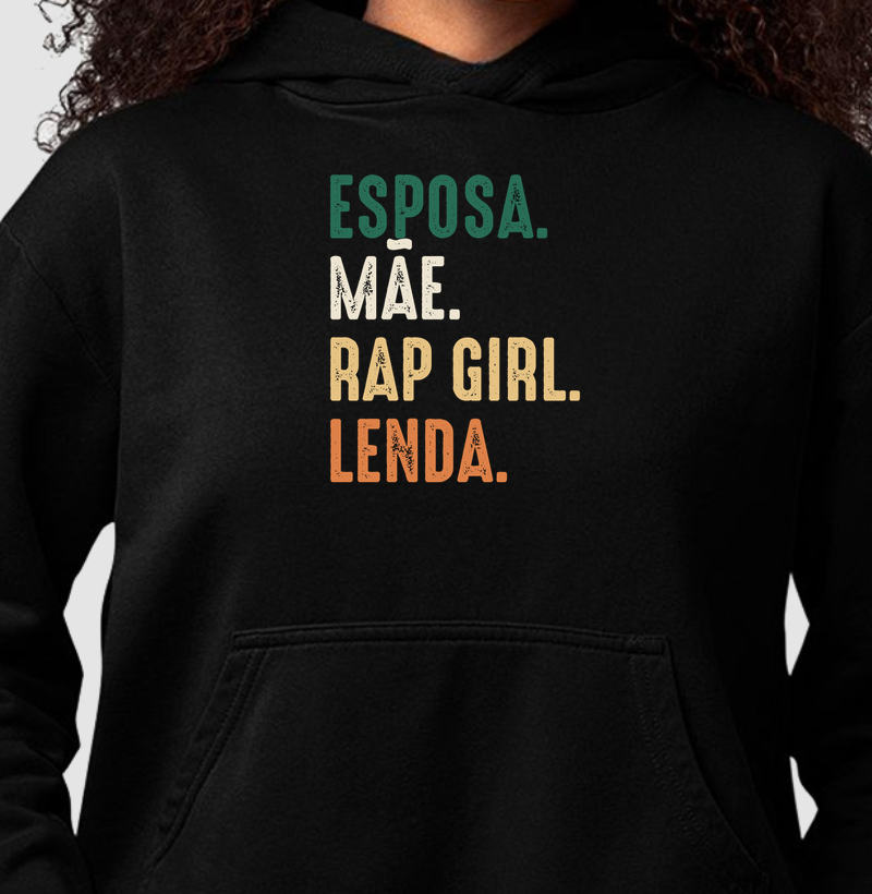 ESPOSA, MÃE, RAP GIRL, LENDA - color