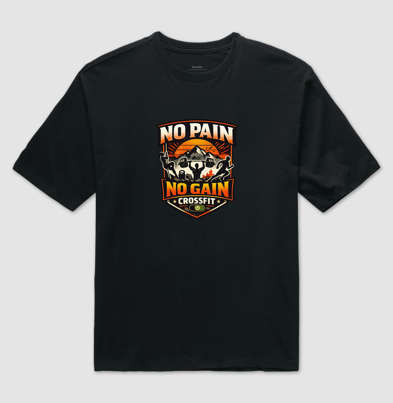 Camiseta CrossFit No Gain