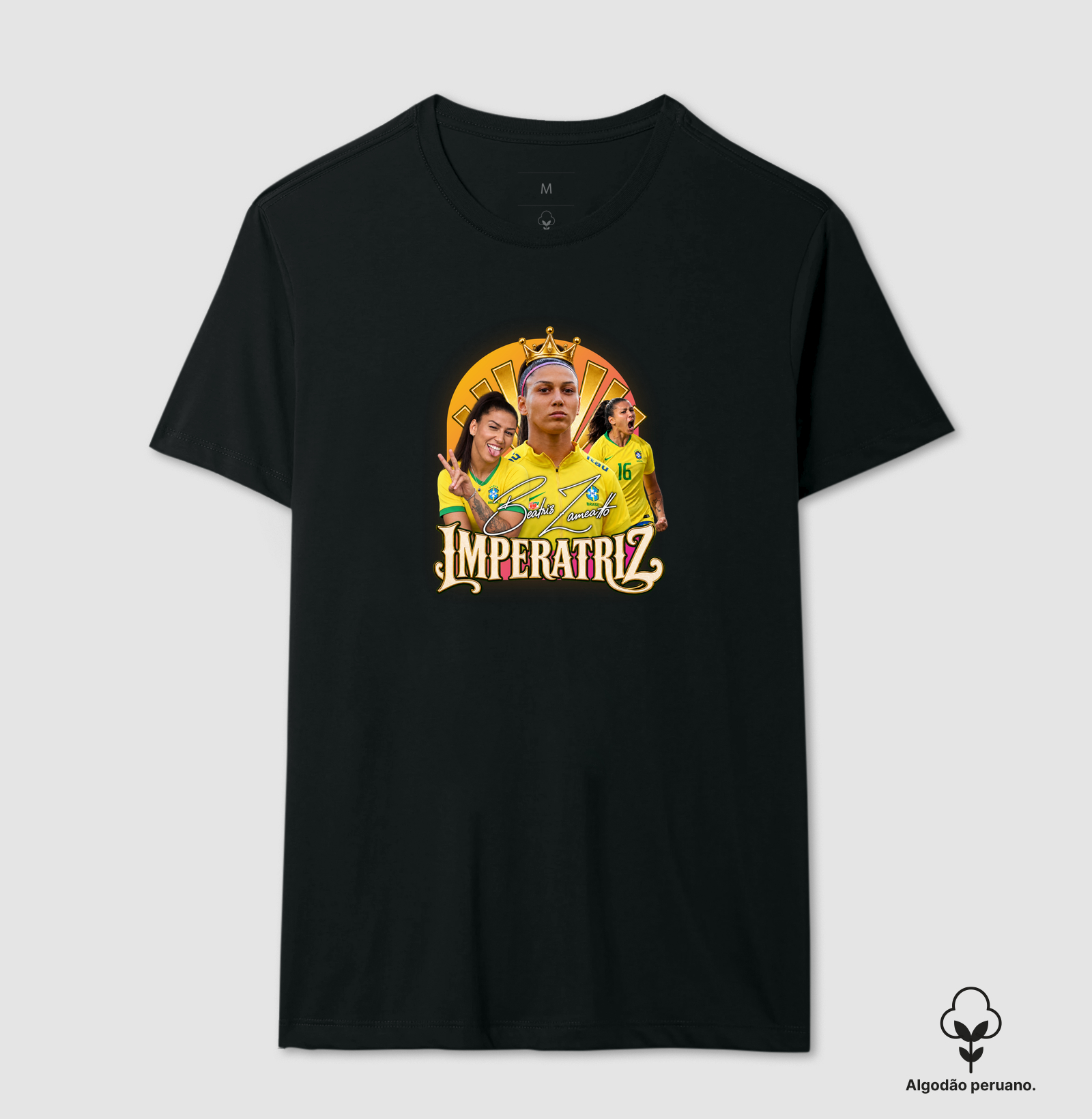 Imperatriz — Bia Zaneratto - Camiseta Algodão Peruano