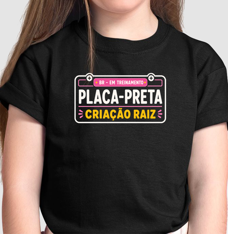 Placa Preta | Infanti Feminina
