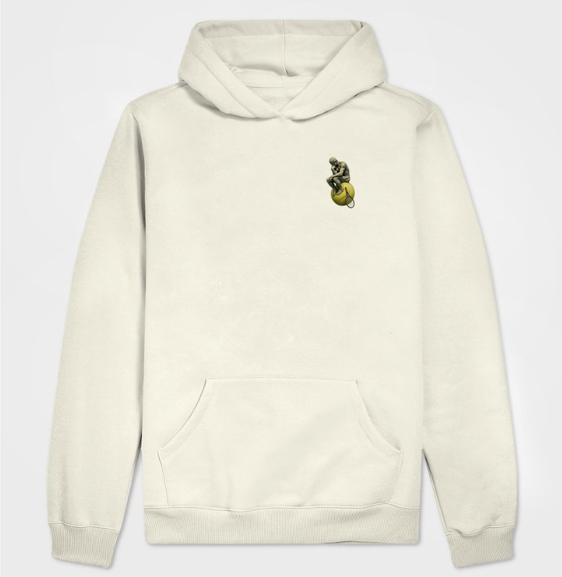 O Pensador do Tennis - Hoodie Moletom