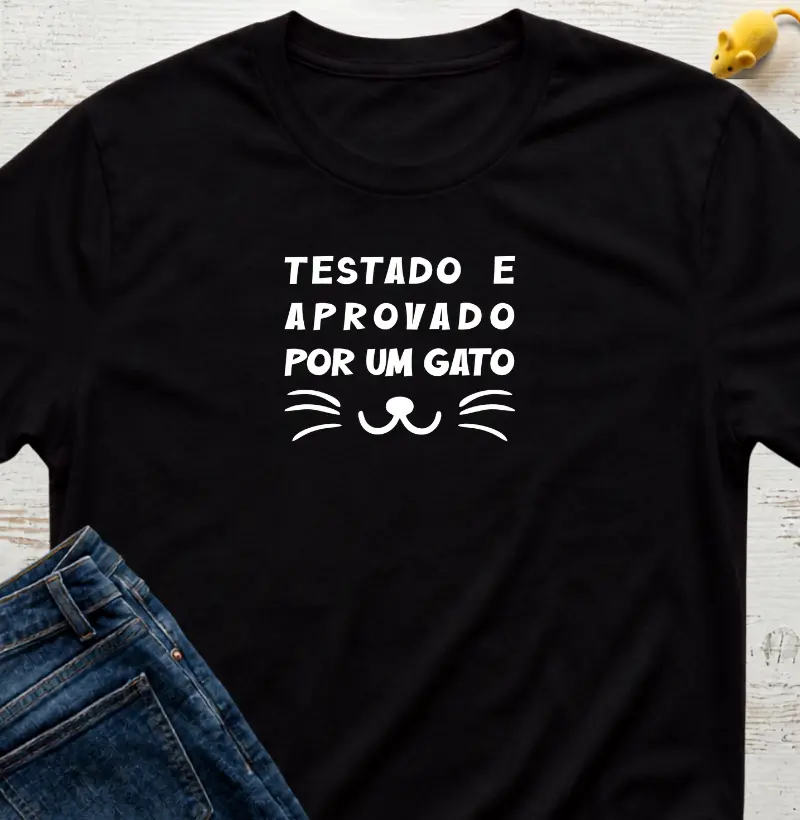 testado e aprovado por um gato