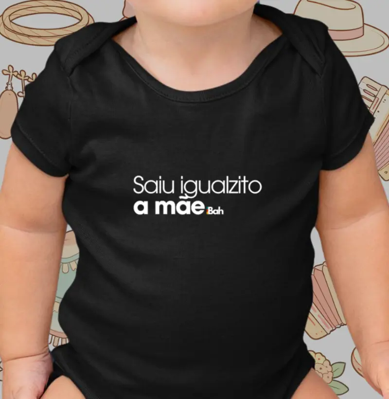 Saiu igualzito a mãe
