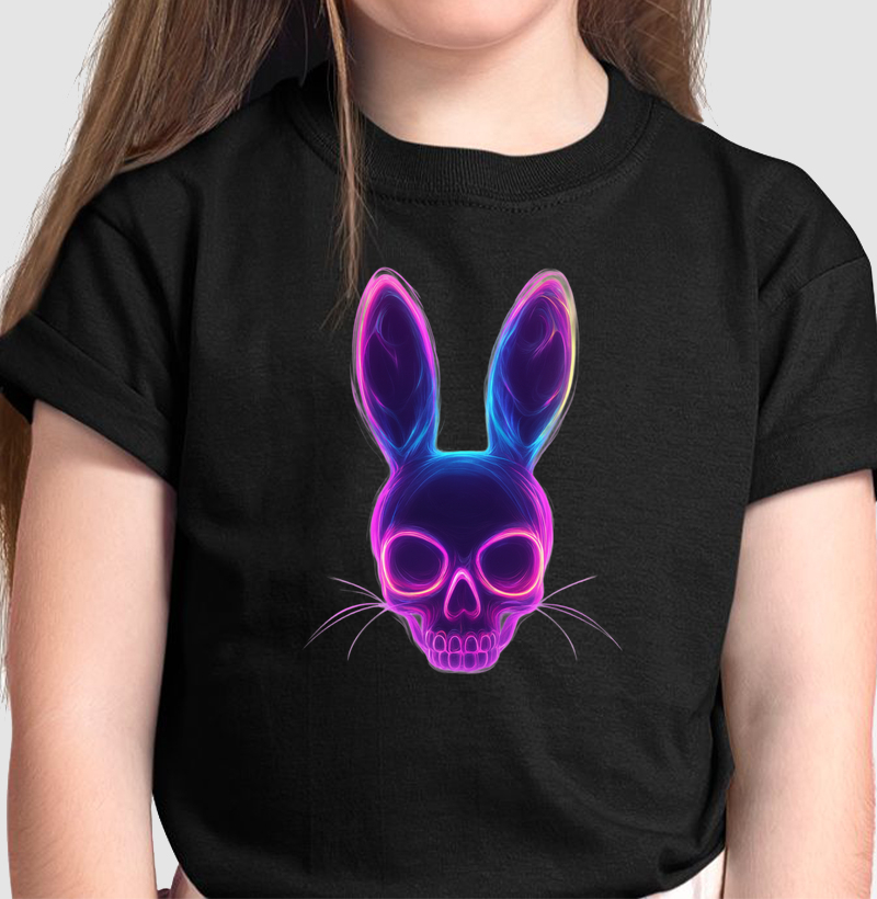 Neon dark rabbit