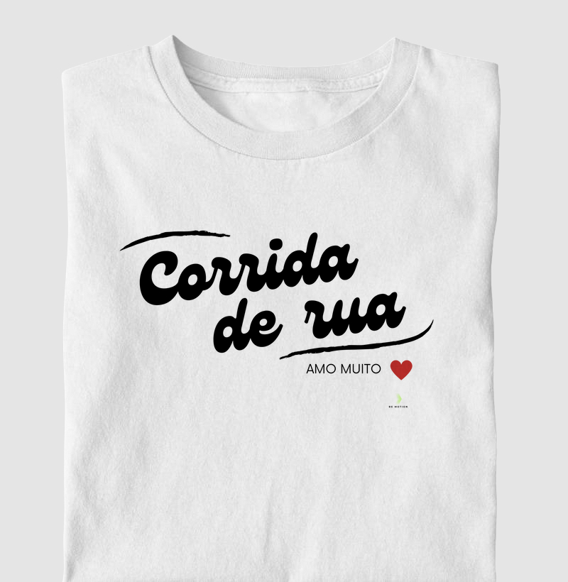 Corrida de rua, amo muito