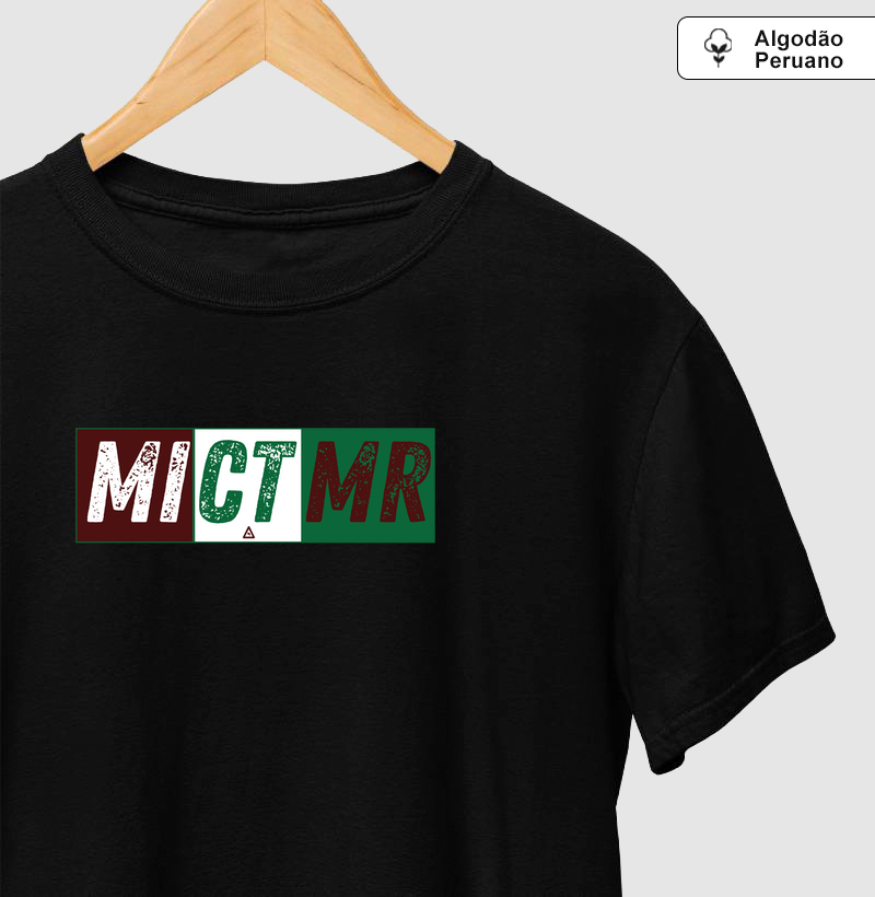 Camiseta Algodão Peruano MICTMR 2 Tricolor Carioca- Mr. GADU