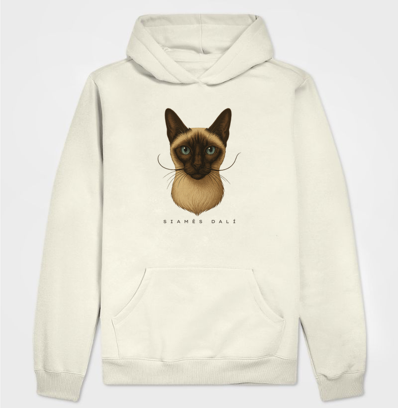 Hoodie Moletom Siamês Dalí