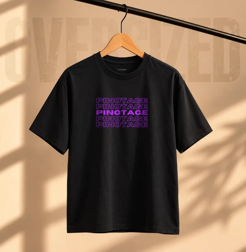 Camiseta Pinotage - Camiseta Oversized