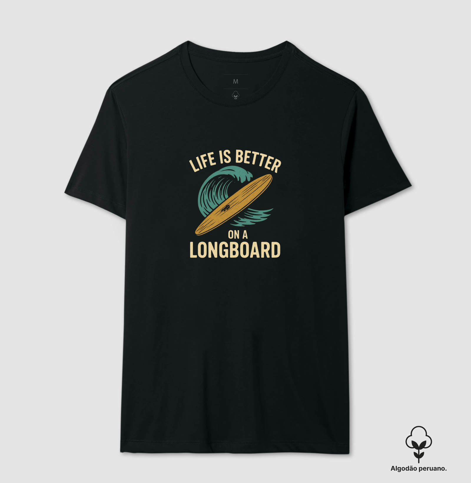 A vida é melhor em um longboard