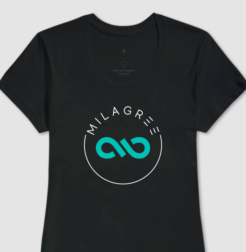 Camiseta Feminina Milagre Infinito