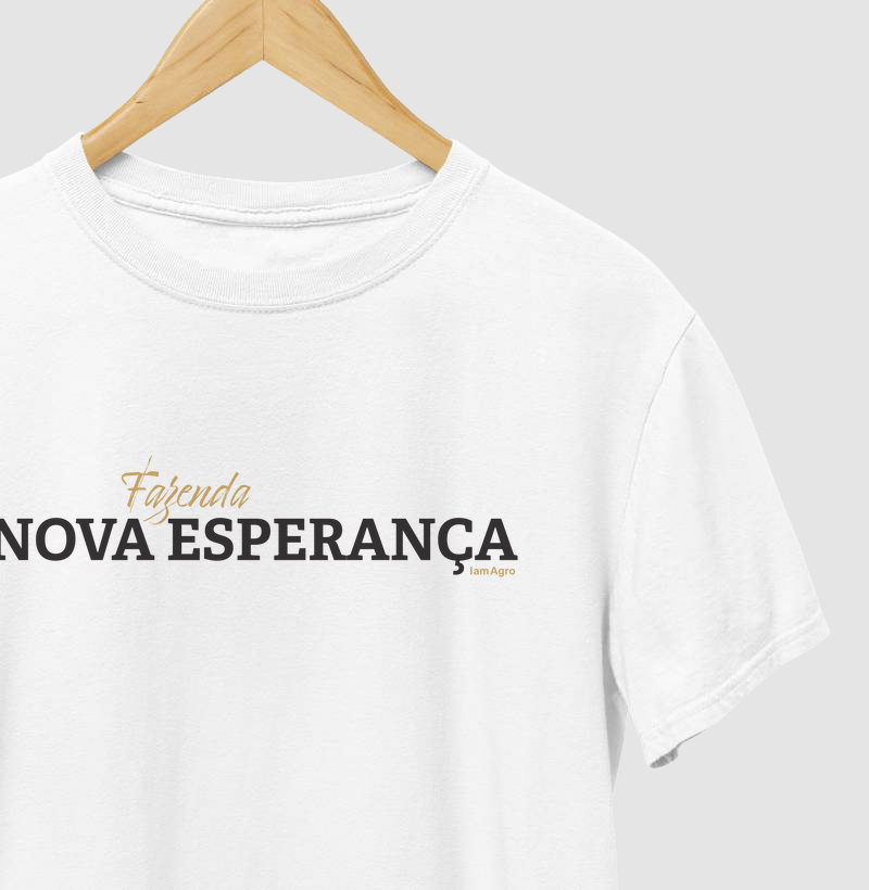 Camiseta Fazenda Nova Esperança - Coleção Fazendas