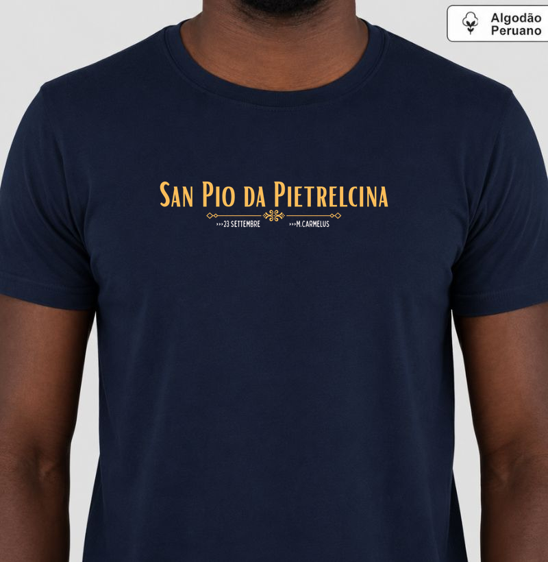 Camiseta São Padre Pio