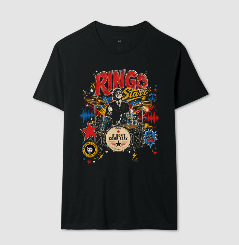 Camiseta Ringo Starr Carreer