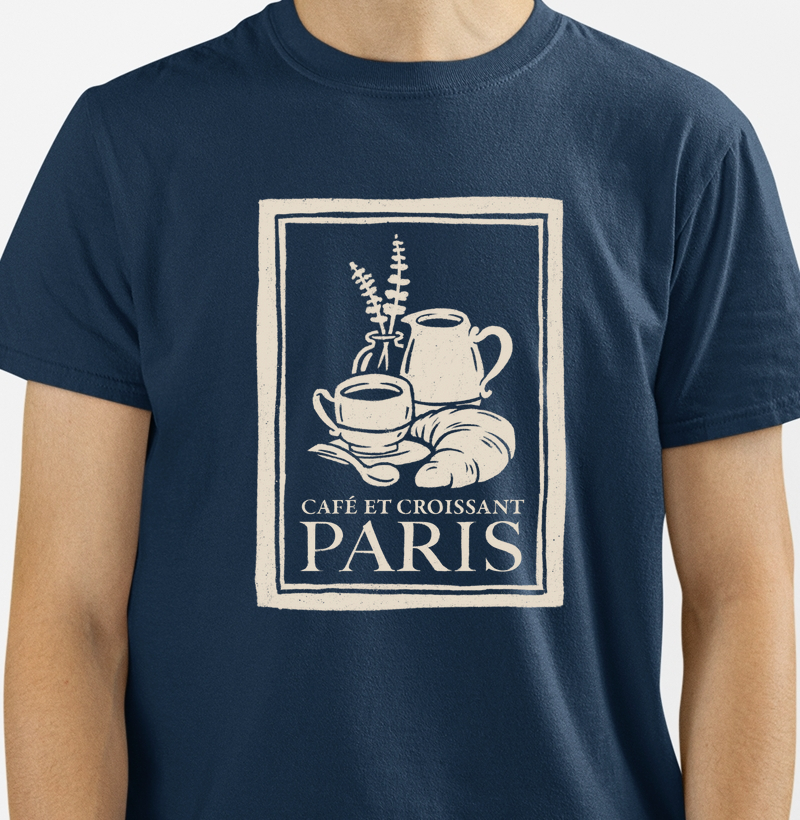 Camiseta Café Paris