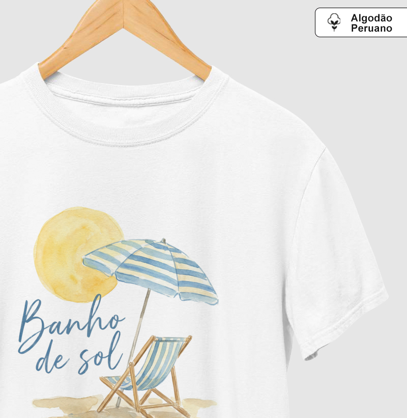 Banho de sol!