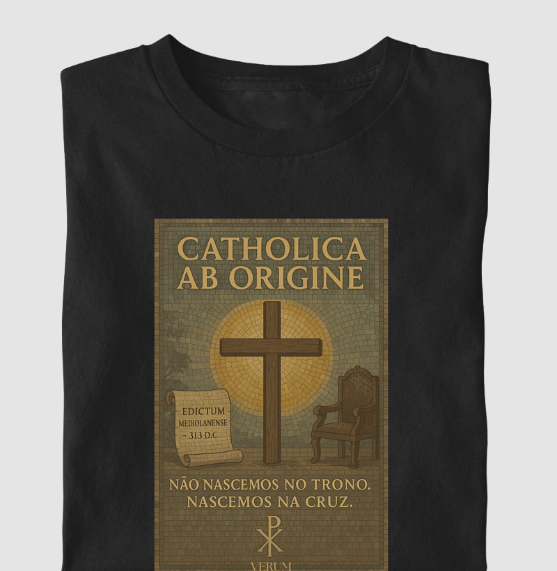 Camiseta Catholica Desde a origem