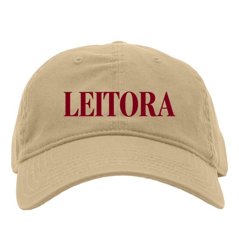 Boné Leitora - Boné Dad Hat