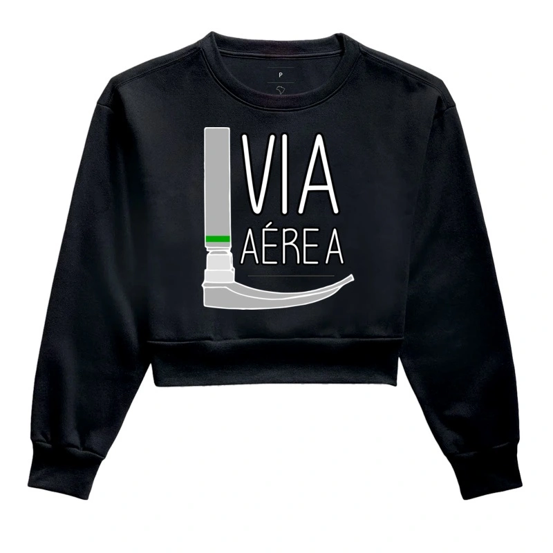 Estampa Via Aérea Intubação Emergência Laringoscópio