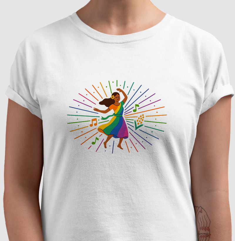  No ritmo da liberdade, a Alma floresce.