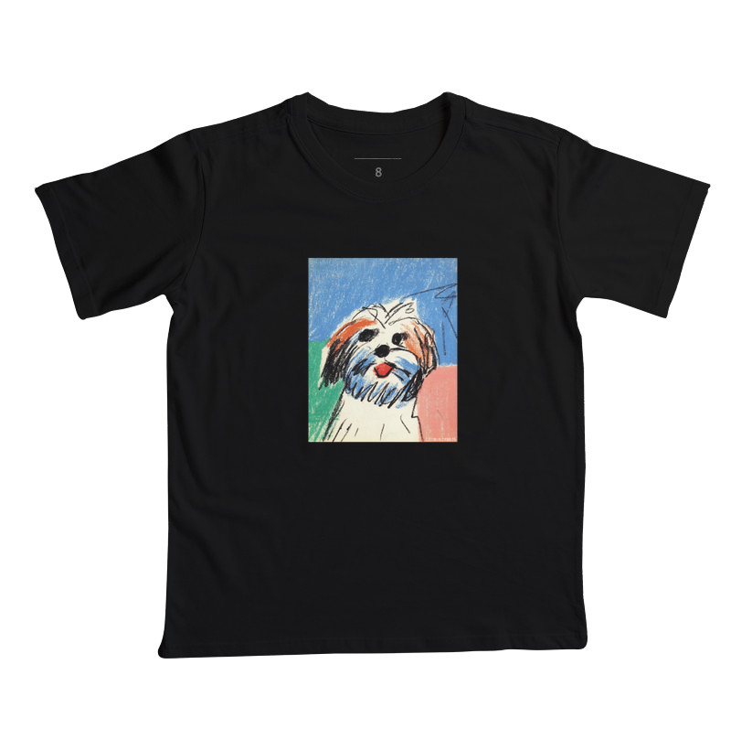 Shih Tzu Crayon