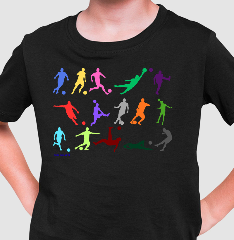 Jogadores em ação colors