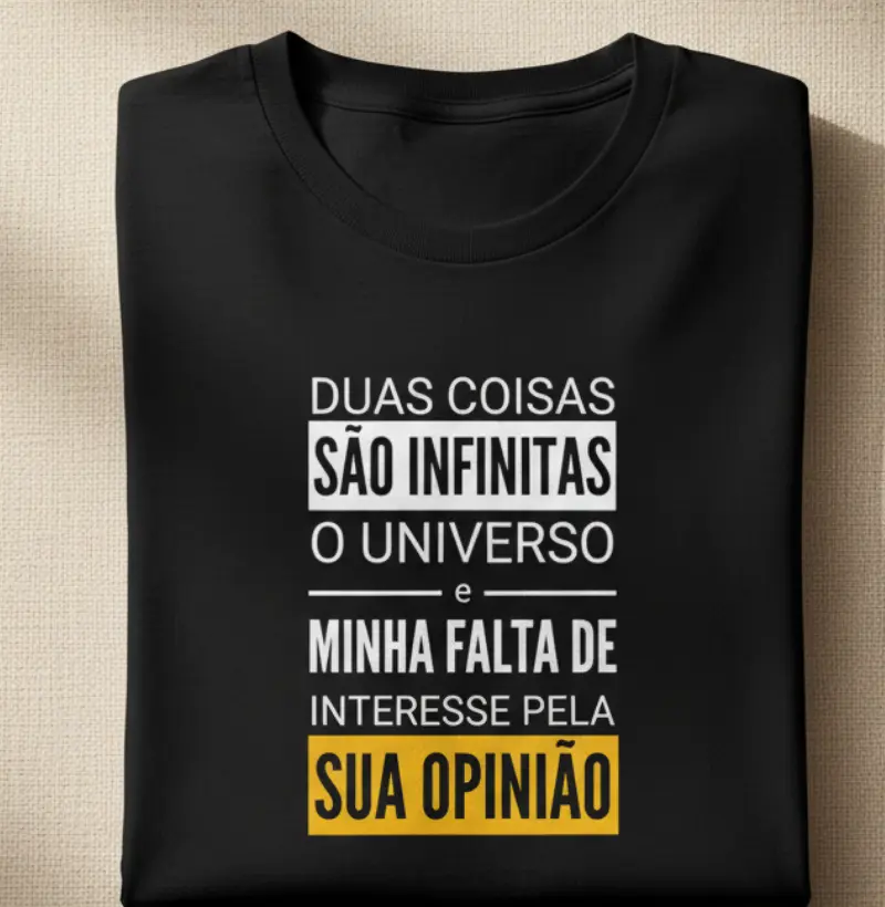 DUAS COISAS INFINITAS