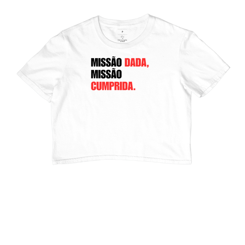 Missão dada, missão cumprida.