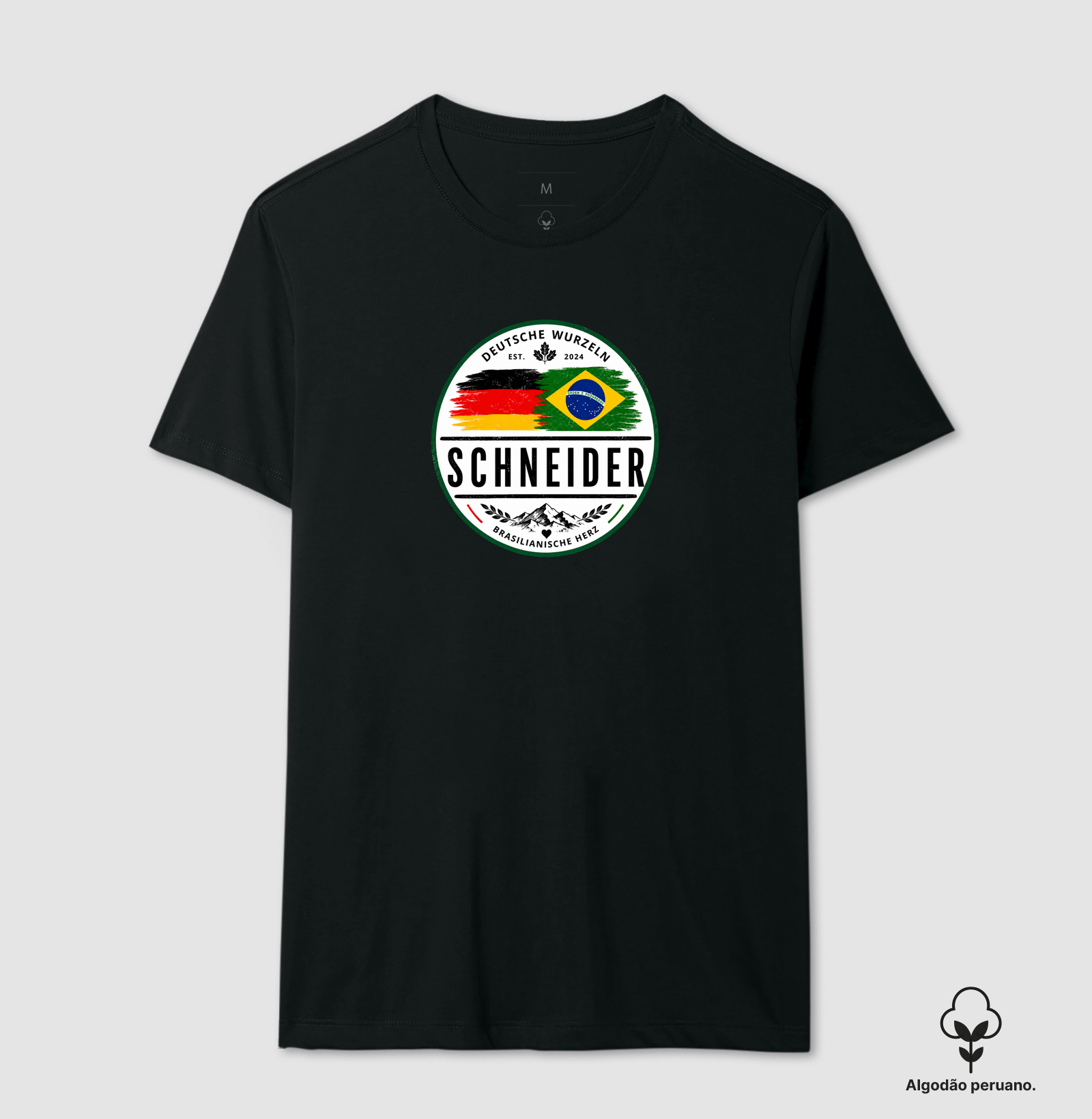 Schneider  - Camiseta Algodão Peruano
