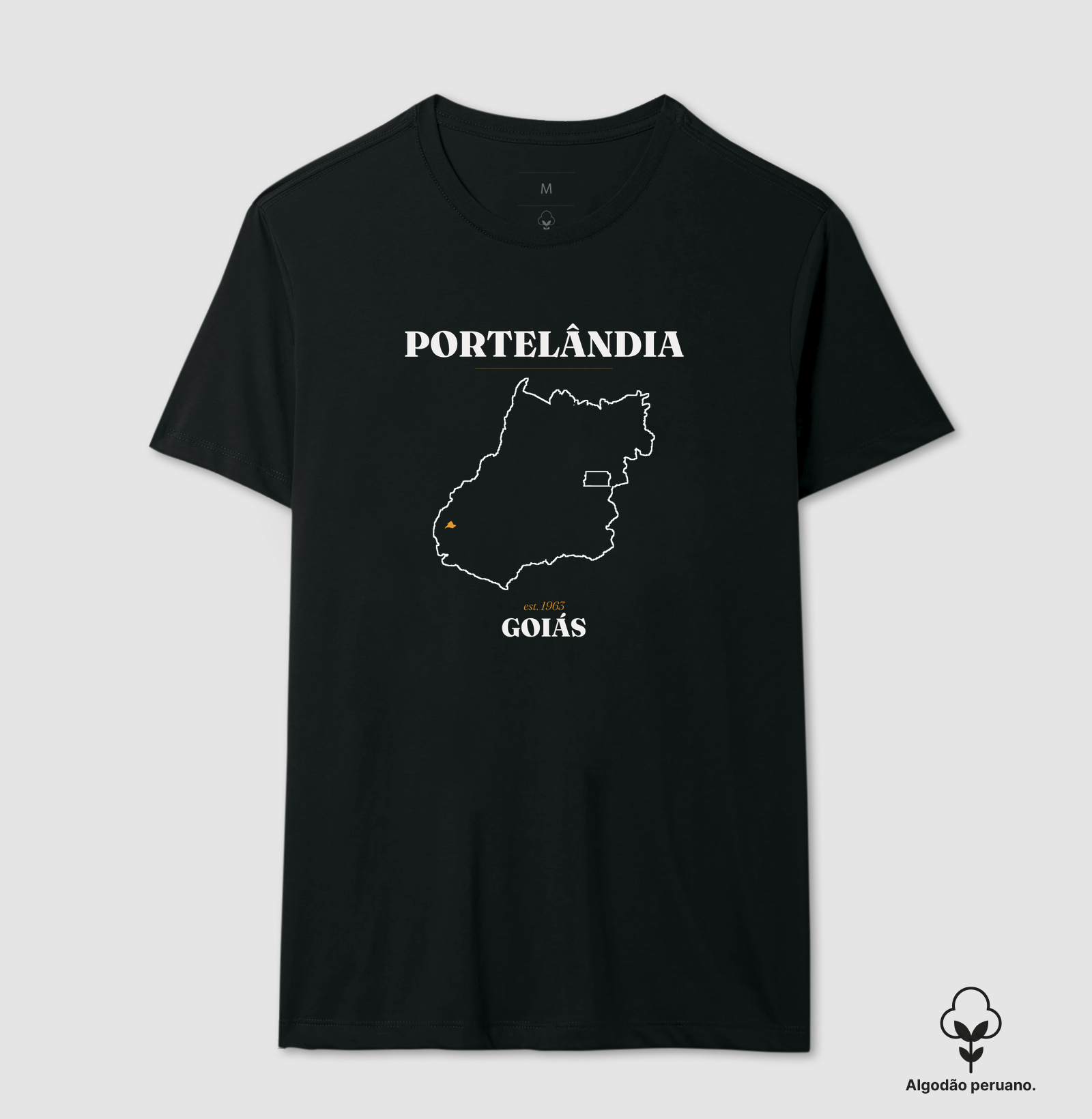 Portelândia | Legado GO - Camiseta Algodão Peruano