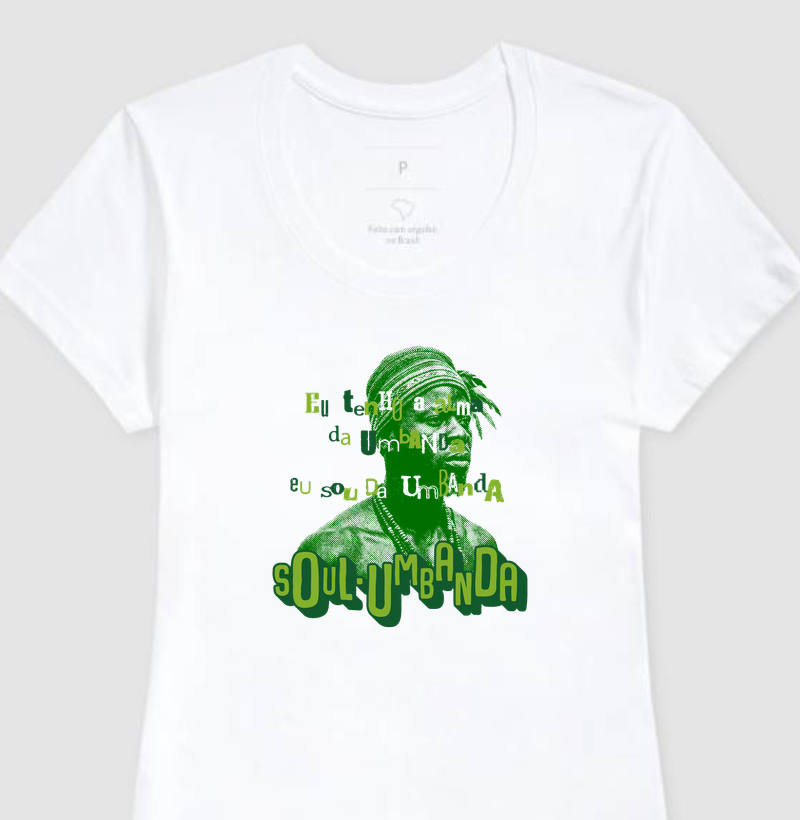camiseta OXÓSSI soulumbanda feminina