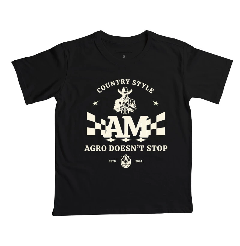 Camiseta Infantil Agro Mato