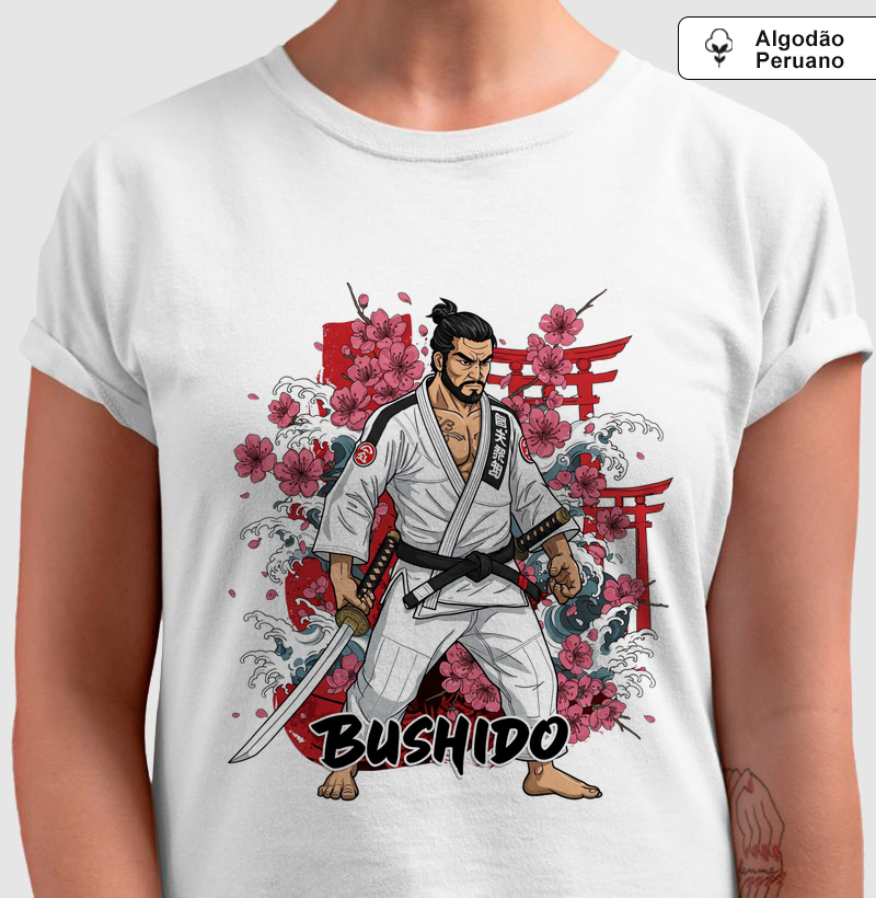 Samurai - Bushido - Algodão Peruano