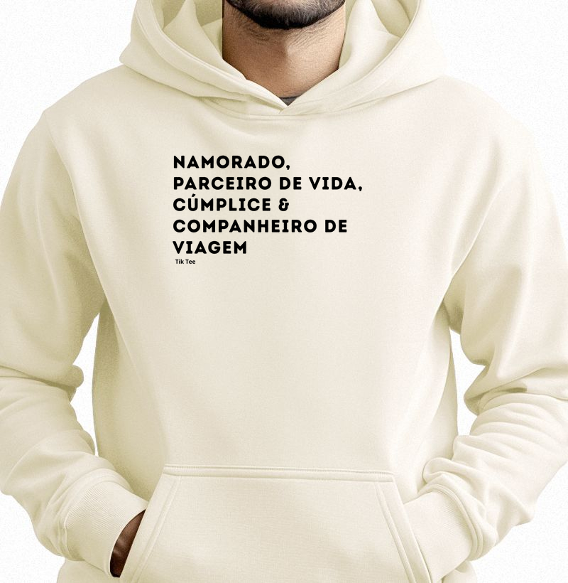 Namorado e companheiro de viagem