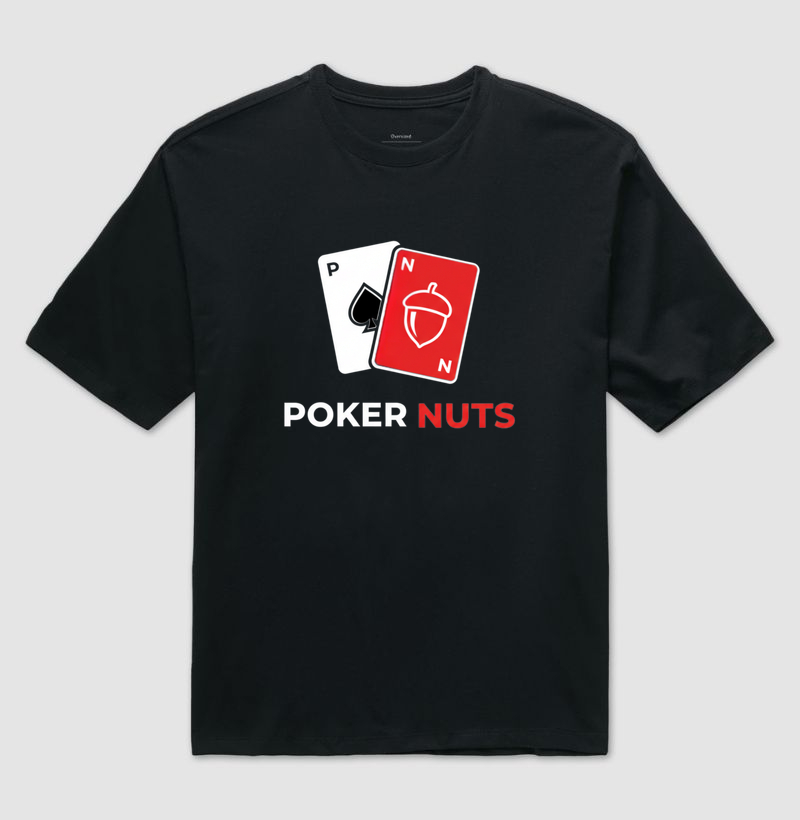 Camiseta Oversized Poker Nuts
