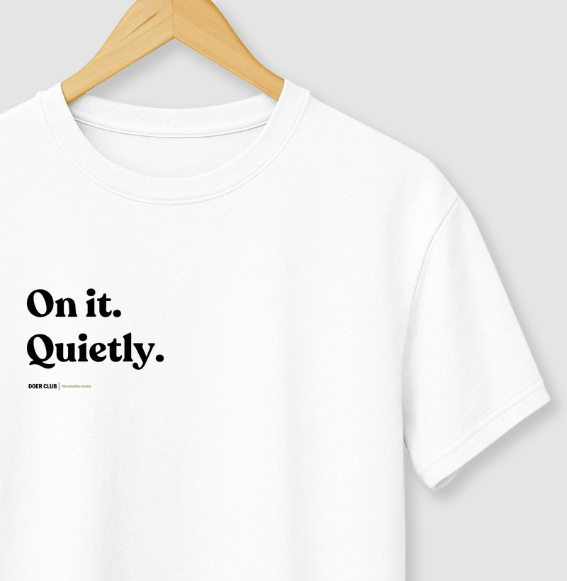 On it. Quietly.