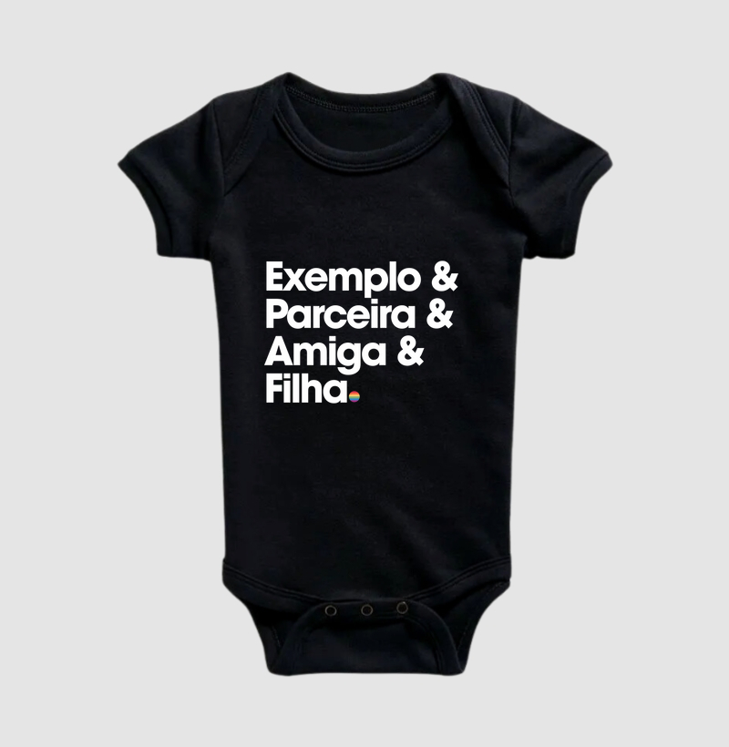 Exemplo & Parceiro & Amigo & Filha