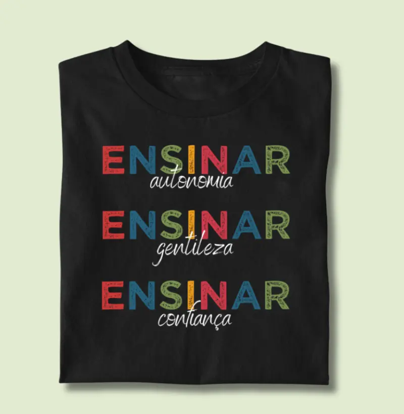 Camiseta Ensinar