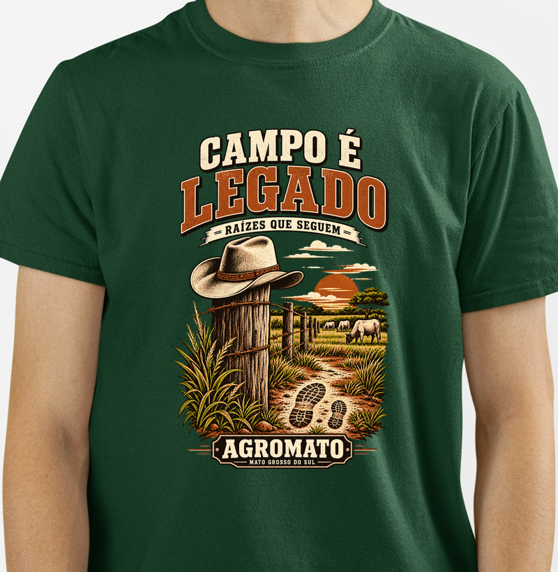Camiseta Campo é Legado