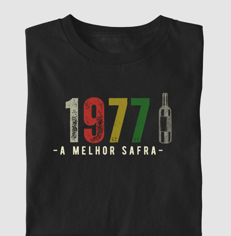 Camiseta A Melhor Safra 1977