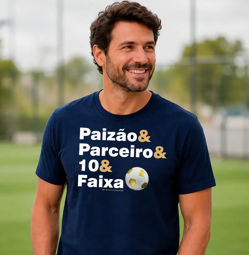 Camiseta Pai 10 e Faixa