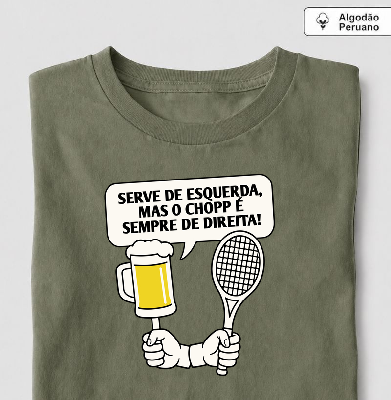 Chopp é na direita!