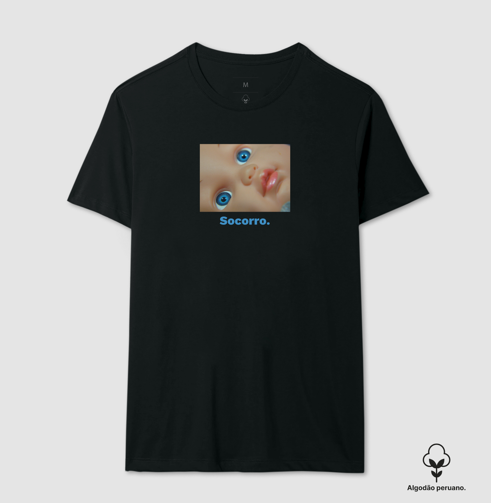 Socorro - Camiseta Algodão Peruano