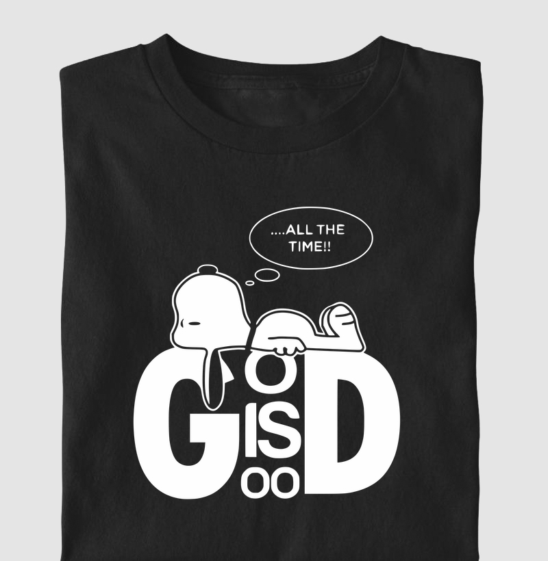 Camiseta Masculina God is Good - Camiseta