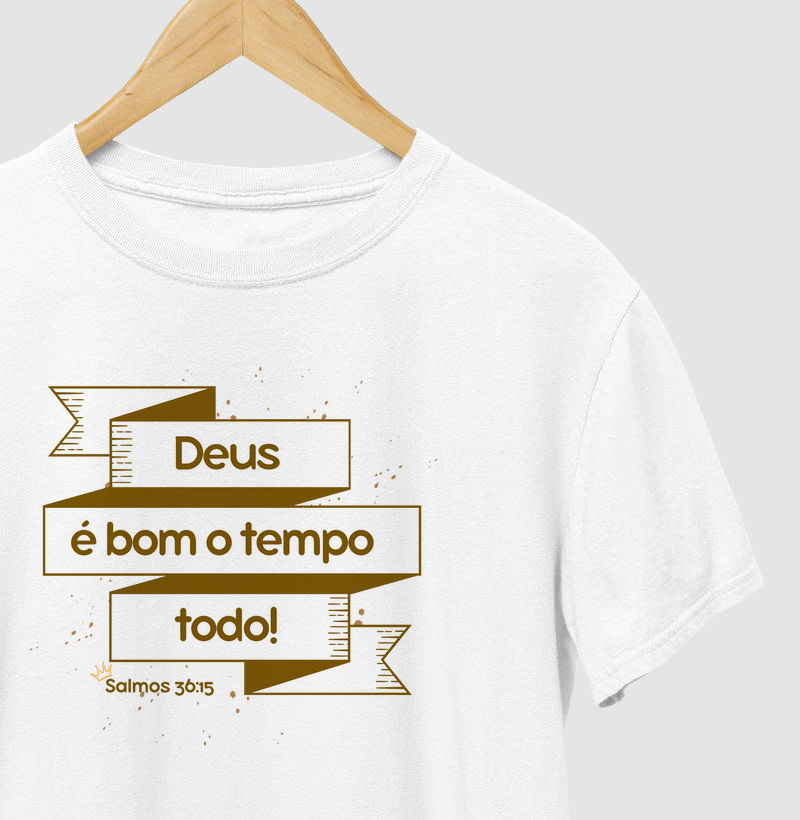 Camiseta Deus é bom