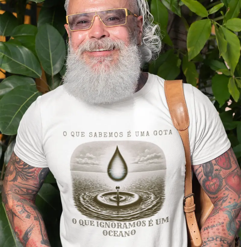 "O que sabemos é uma gota."