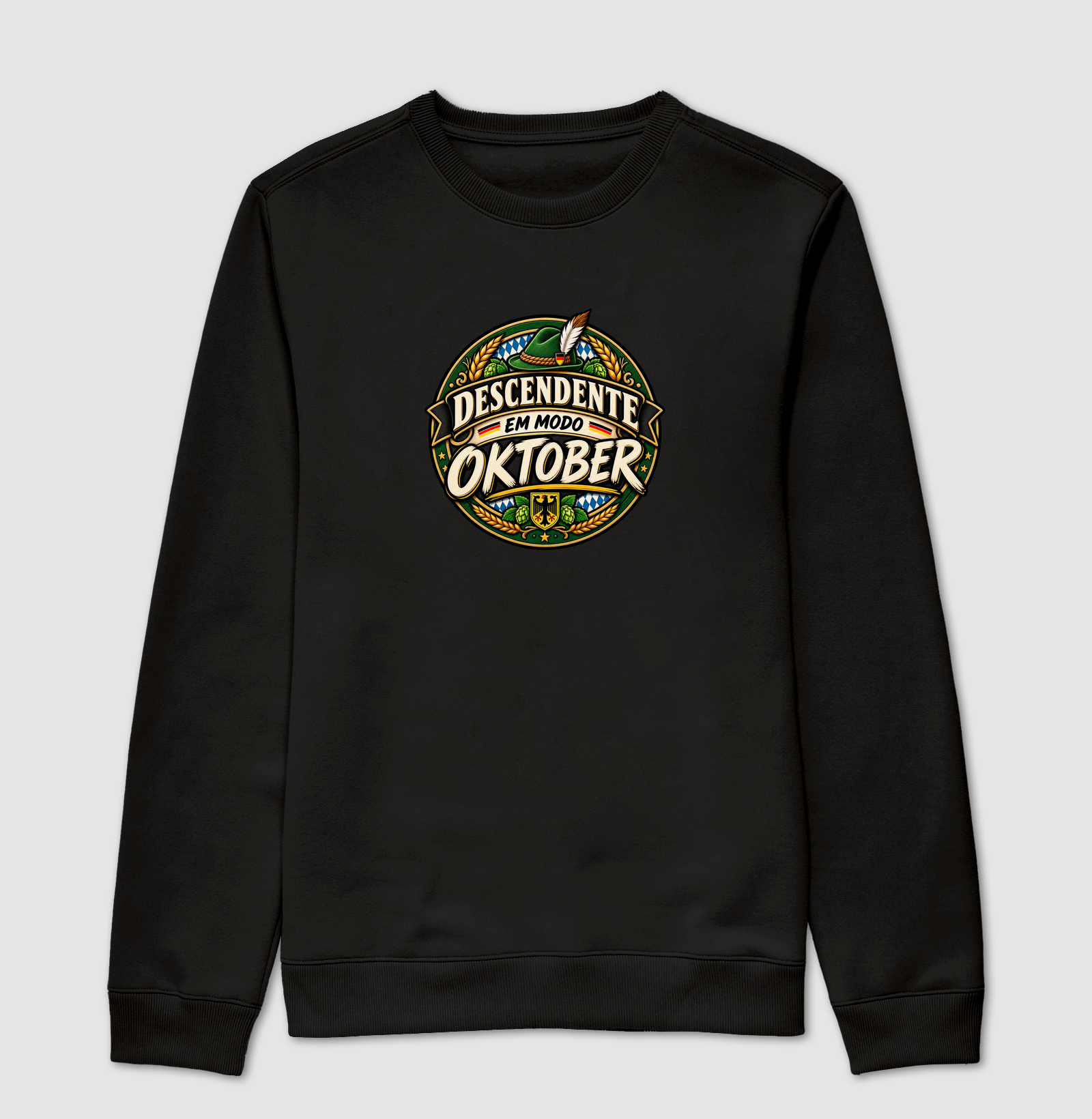 Descendente em Modo Oktober - Suéter Moletom