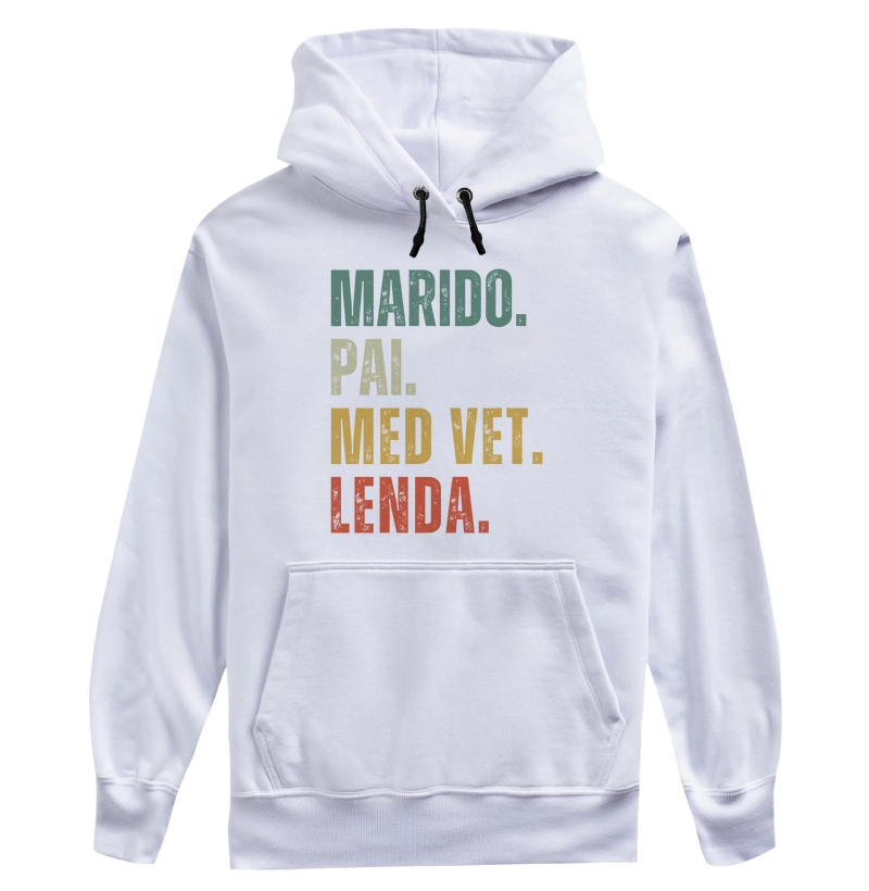 Marido. Pai. Med Vet. Lenda.