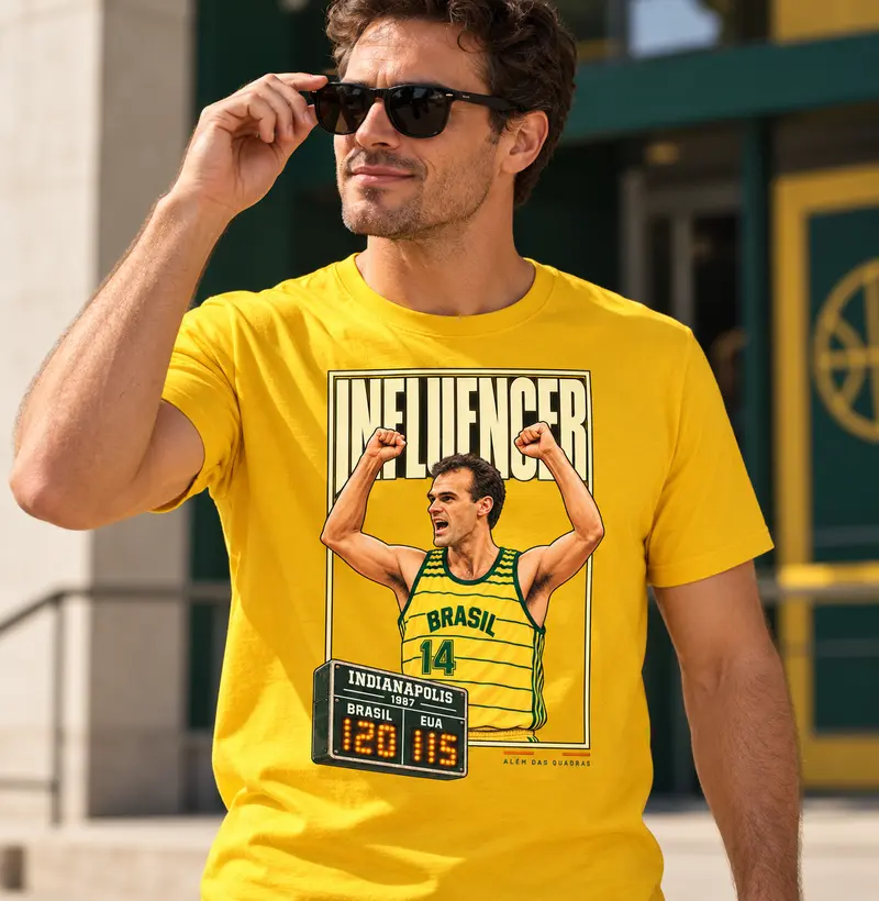 Camiseta Oscar — Indianápolis 1987 | Influencers Ballers
