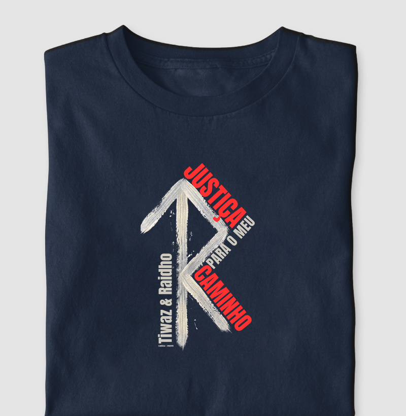 Camiseta Bindrune da Justiça